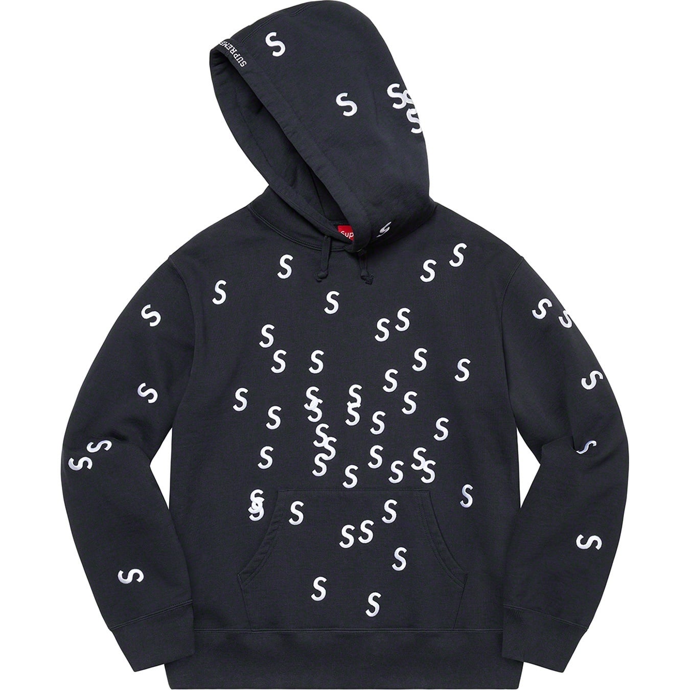 Embroidered S Hooded Sweatshirt view 12